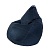 Кресло мешок BOSS Black (размер XXXL) из экокожи premium  класса заказать в интернет магазине Папа Пуф с доставкой